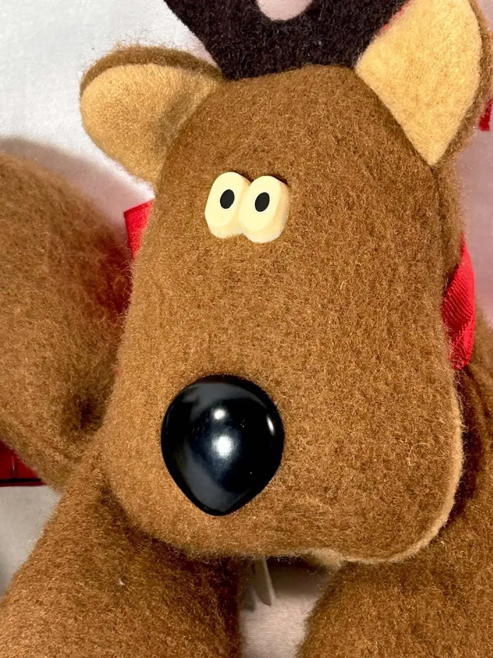 VTG Hallmark Randy and Rhonda Reindeer Plush Christmas Decor